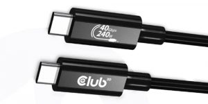 نخستین کابل USB-C با توان 240 وات و سرعت 40 گیگابایت بر ثانیه معرفی شد!