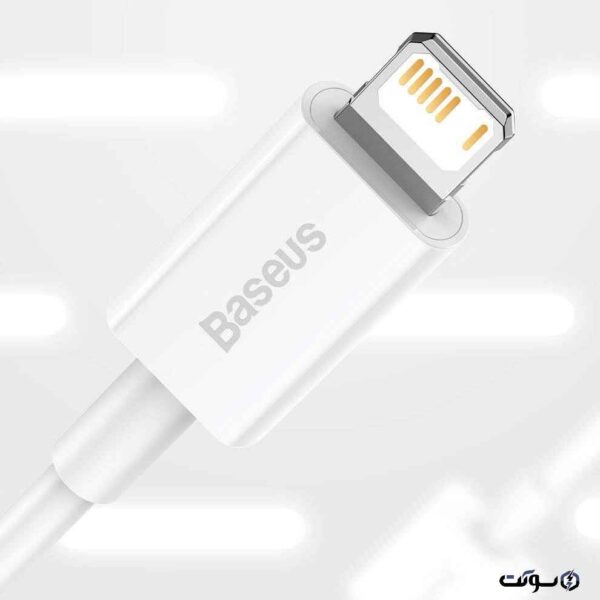 کابل تبدیل USB به لایتنینگ باسئوس CALYS-B02 طول 1.5‌متر