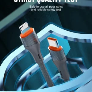 کابل شارژ تایپ سی به لایتنینگ الدینیو مدل LC631i طول 1 متر 30 وات PD