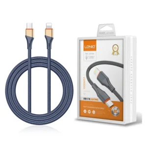 کابل شارژ تایپ سی به لایتنینگ الدینیو مدل LC631i طول 1 متر 30 وات PD